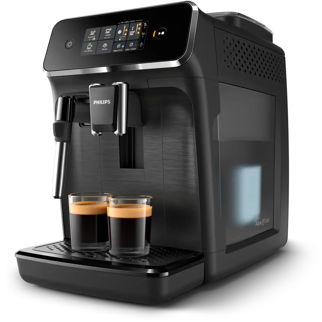 Philips Serie 2200 EP2220/10 · Negro · espumador clásico, sin LatteGo