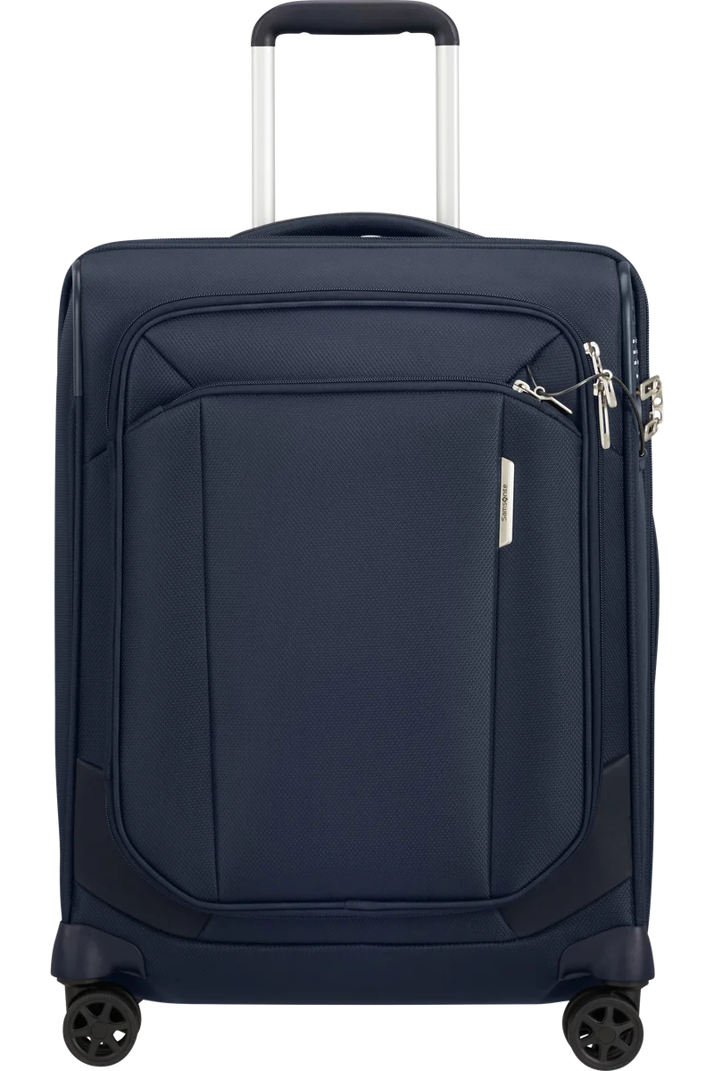 Samsonite Respark Spinner 55 · SKU 143329-1549 · Midnight Blue · 4 ruedas