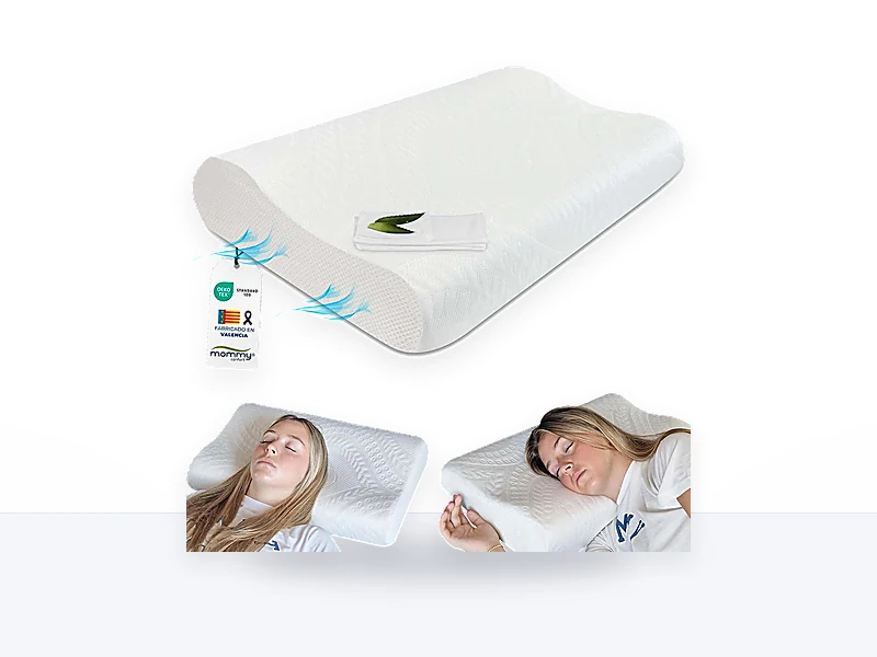 MOMMY CONFORT Almohada Viscoelástica Cervicales y Cuello
