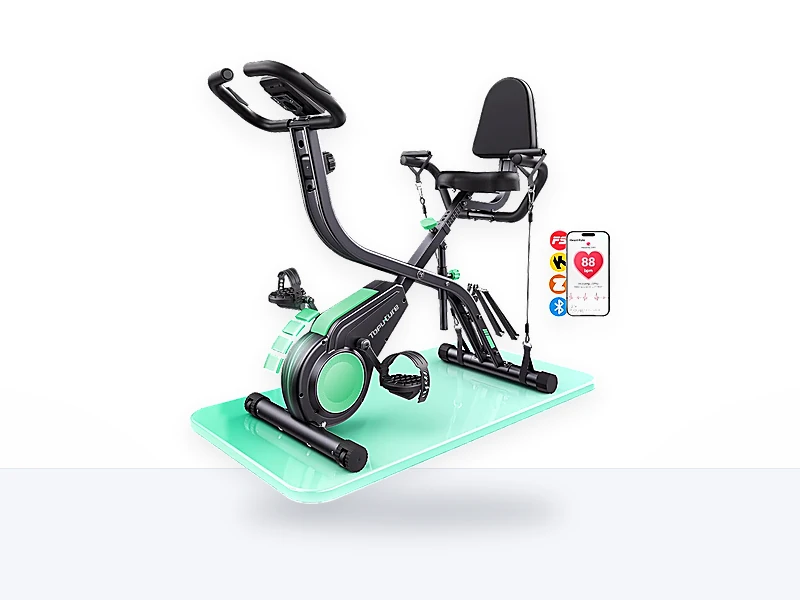 2026 Toputure Bicicleta Estática Plegable 5 en 1 con APP