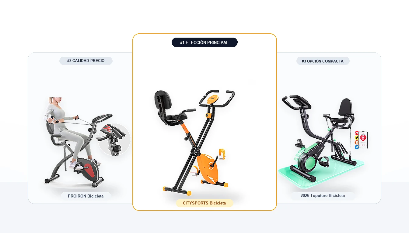 Bicicleta estática plegable en X con respaldo vs Bicicleta Indoor Cycling de inercia: ¿cuál comprar?