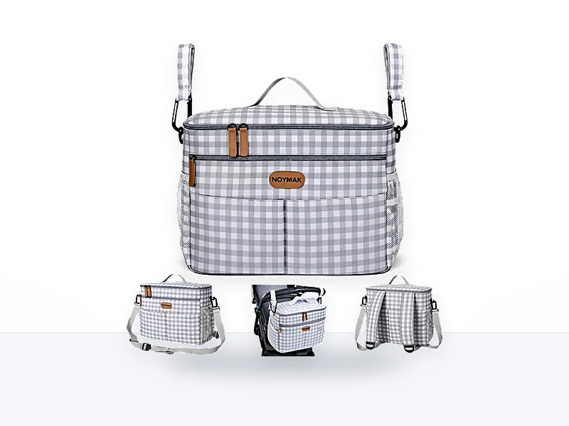 NOYMAK Bolsa Carrito Bebé Grande 22L