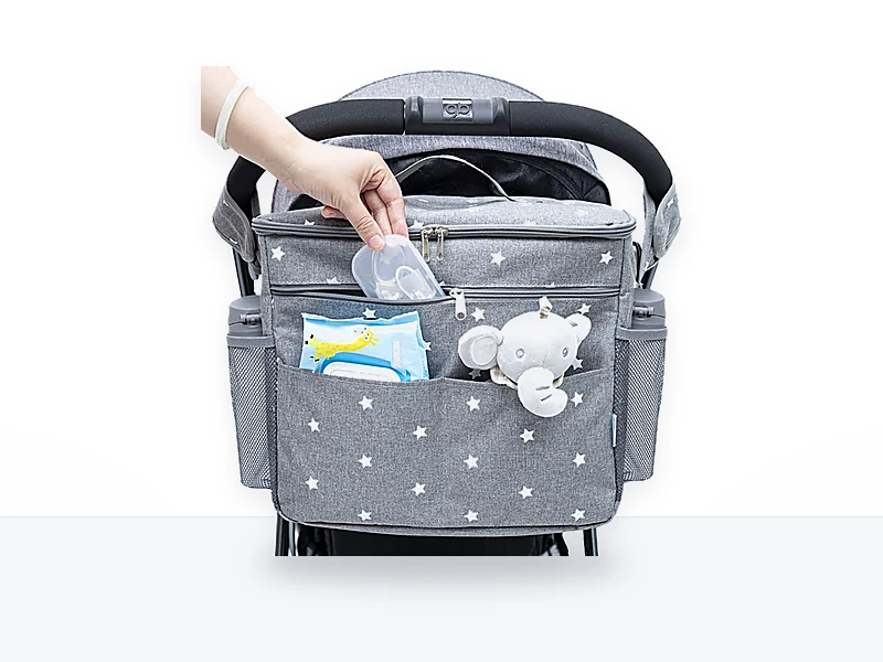 Orzbow Grande Bolso Carro Bebe,Impermeable Bolso Carrito Bebe con