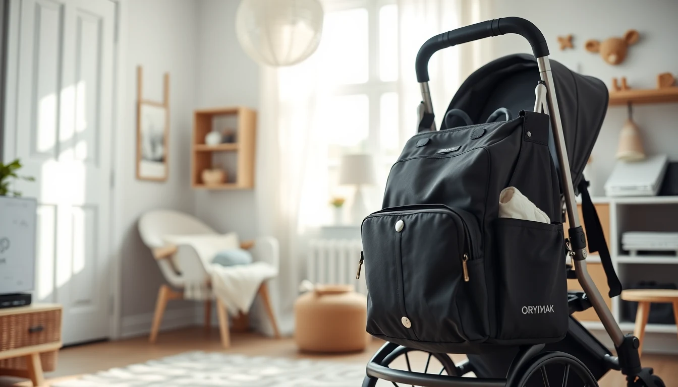 Bolsos y mochilas para carro de bebé: impermeables, con bolsillos térmicos para biberón y ganchos universales