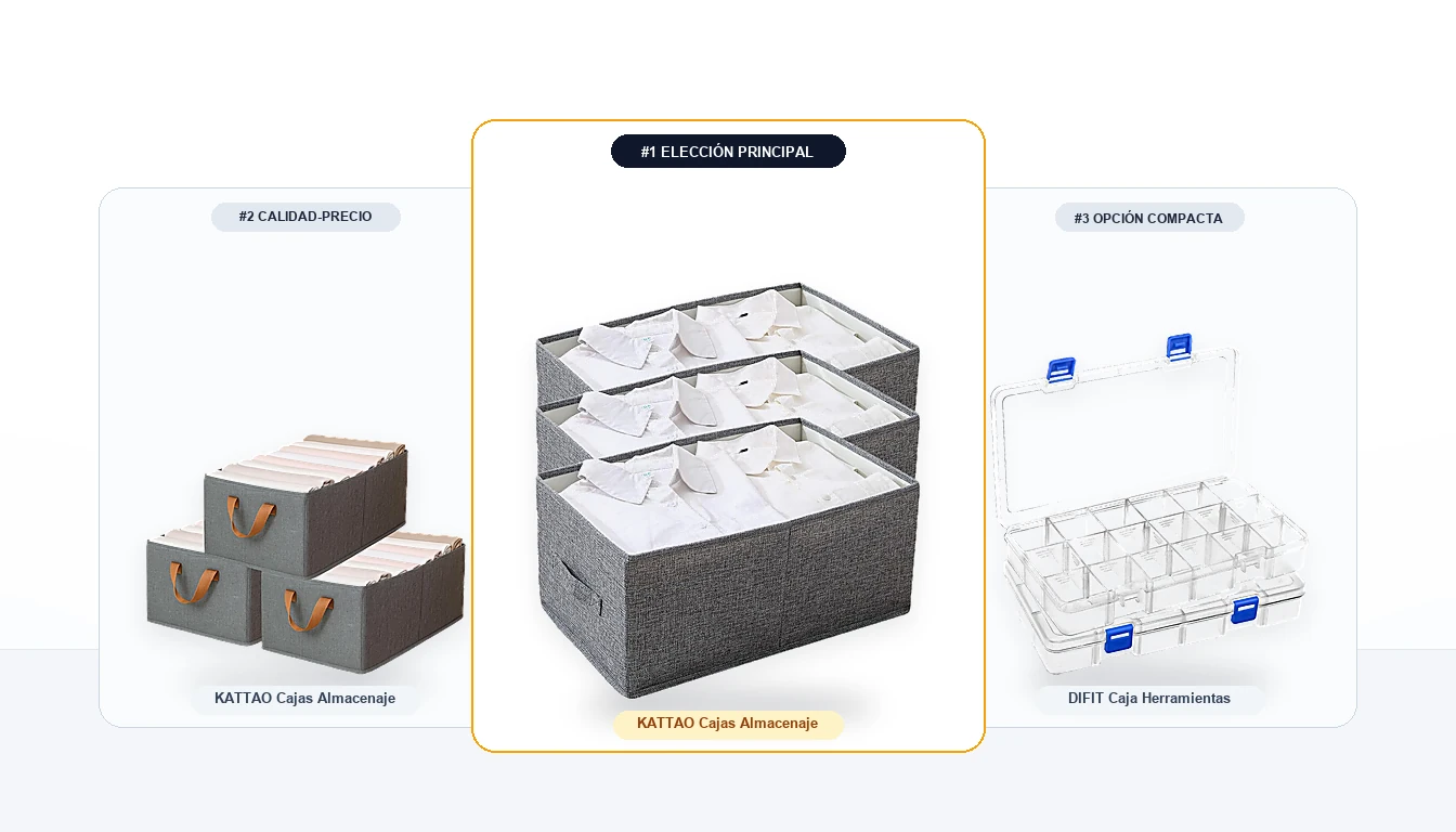 Cajas y cestas de almacenaje para armarios y estanterías: medidas exactas (33×38 cm), apilables y transpirables