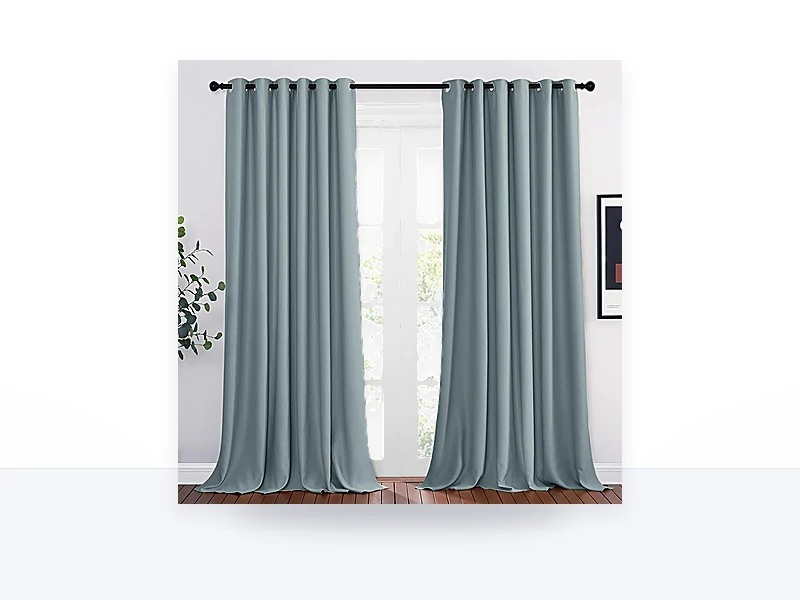 PONY DANCE Cortinas Salon Opacas, Grandes para Ventanas