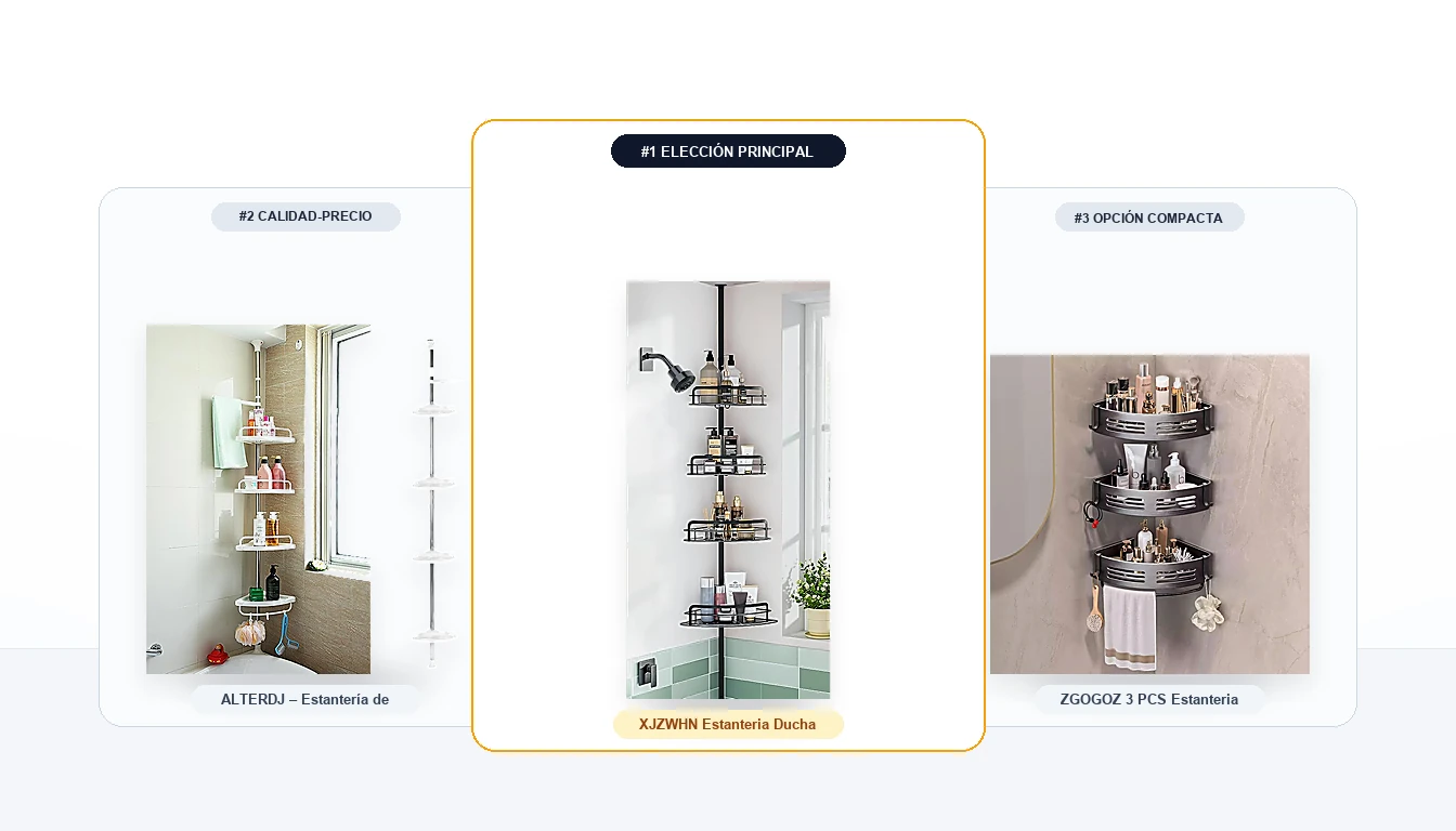 Organizadores de baño: acceso, limpieza y humedad