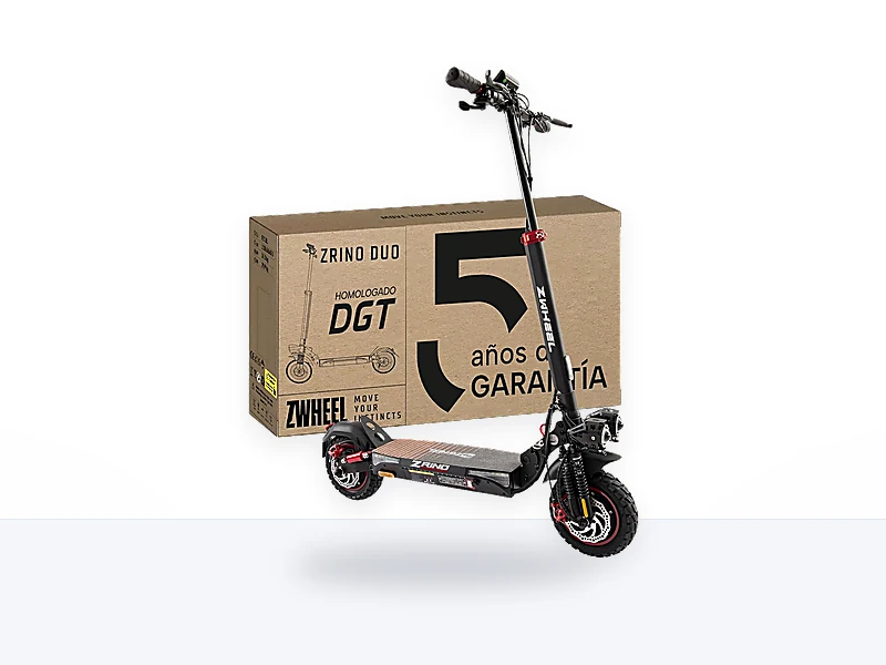 ZWHEEL ZRINO Duo | Patinete Eléctrico Adultos Homologado DGT con