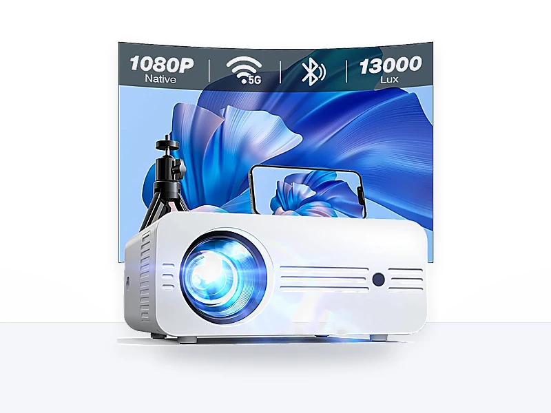 Proyector Portátil 5G WiFi Bluetooth