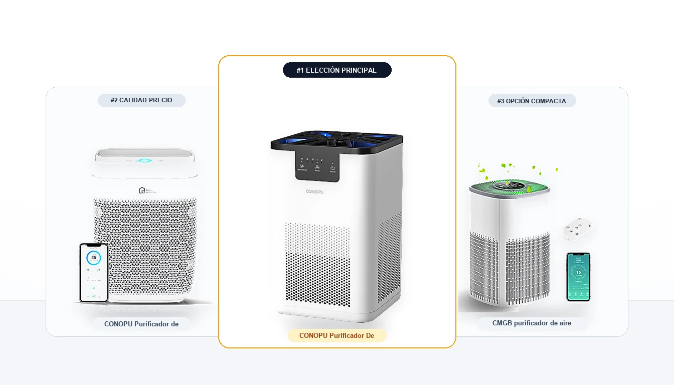 Purificador de aire HEPA H13 compacto de dormitorio vs Alto caudal CADR para salón: ¿qué tamaño necesitas?